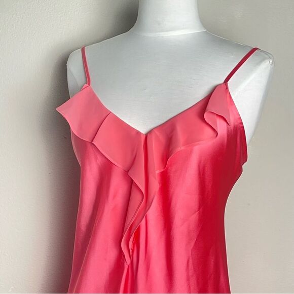 H by Halston Nightgown or Slip Dress spaghetti strap silky S / P - Picture 6 of 17